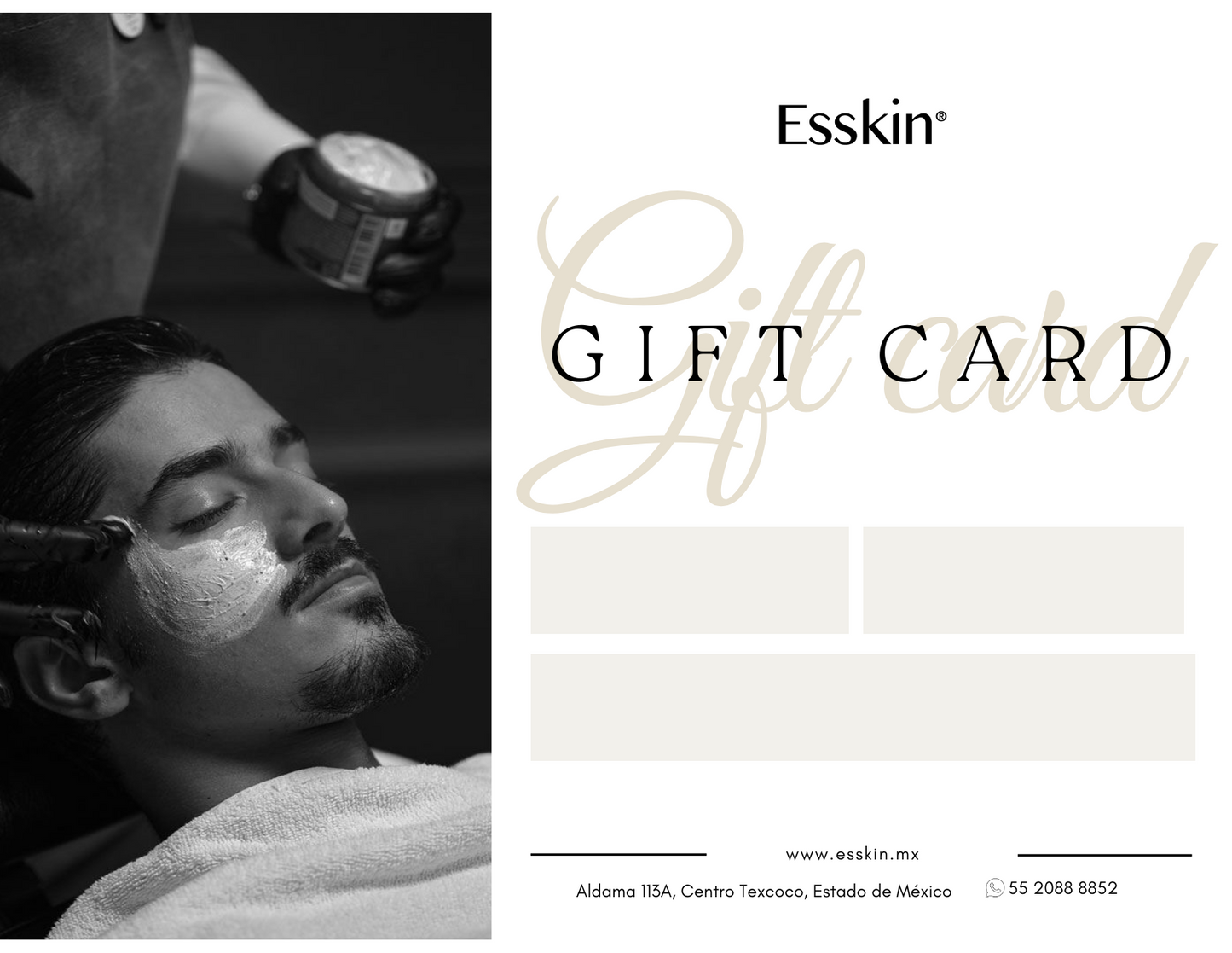 Gift Card: Tarjeta de Regalo Esskin