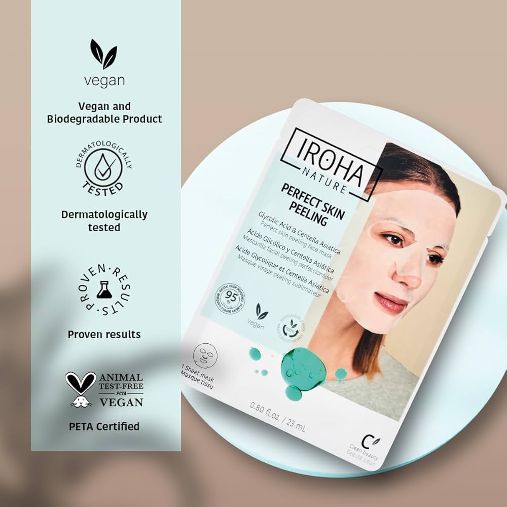 Iroha Mascarilla Tisu Glow Peeling