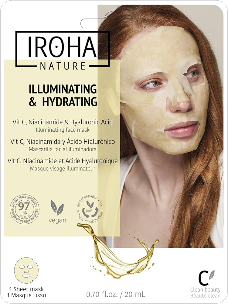 Iroha Mascarilla Tisu Vitamina C