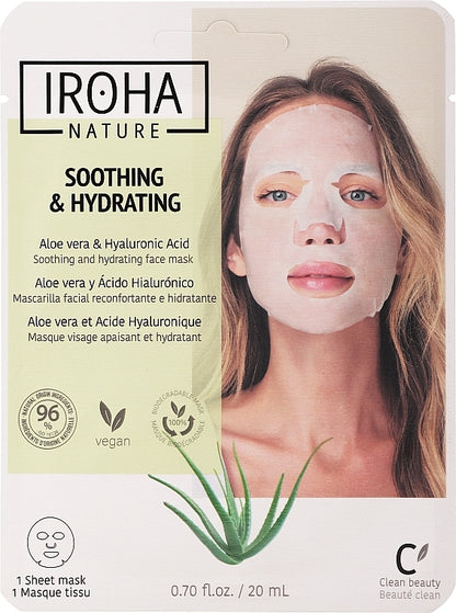 Iroha Mascarilla Tisu Hidratante Aloe Vera