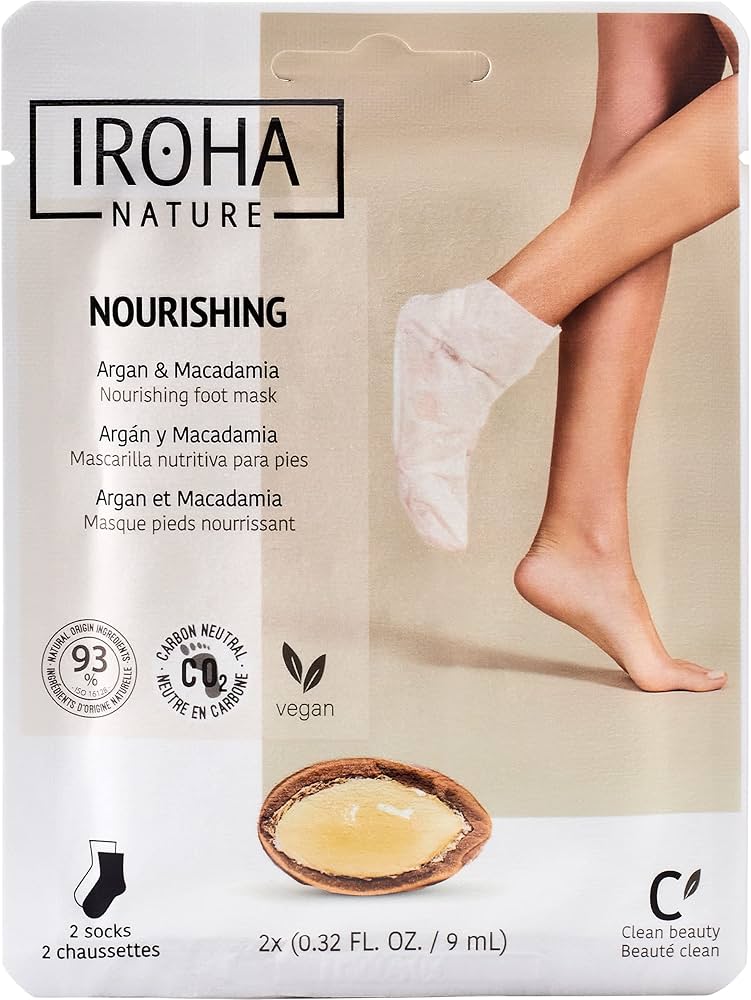 Iroha Mascarilla Guantes Pies Aceite Argán