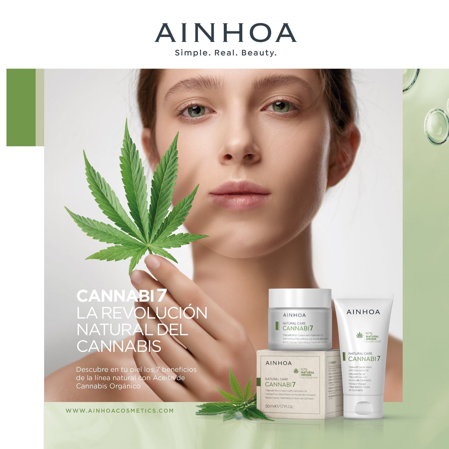 Cannabi 7 Crema Rica 7 Beneficios con Aceite de Cannabis