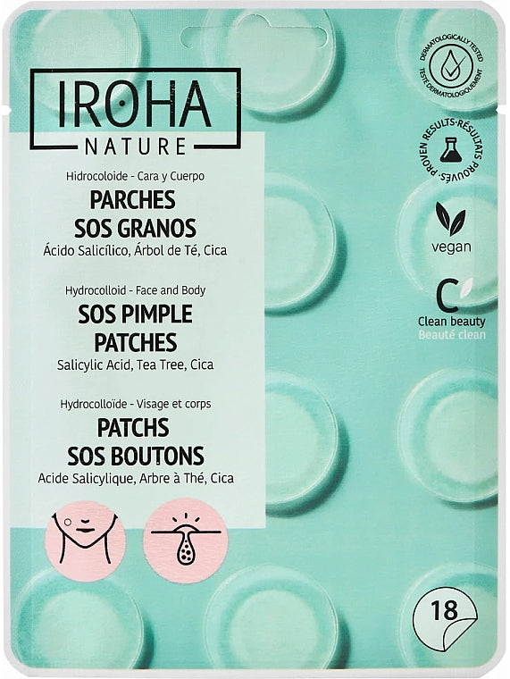 Iroha Parches SOS Granos Ácido Salicílico
