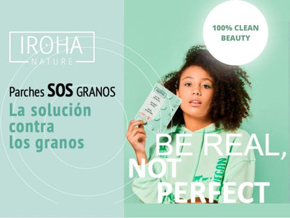 Iroha Parches SOS Granos Ácido Salicílico